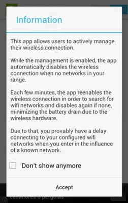 Wireless Manager android App screenshot 0